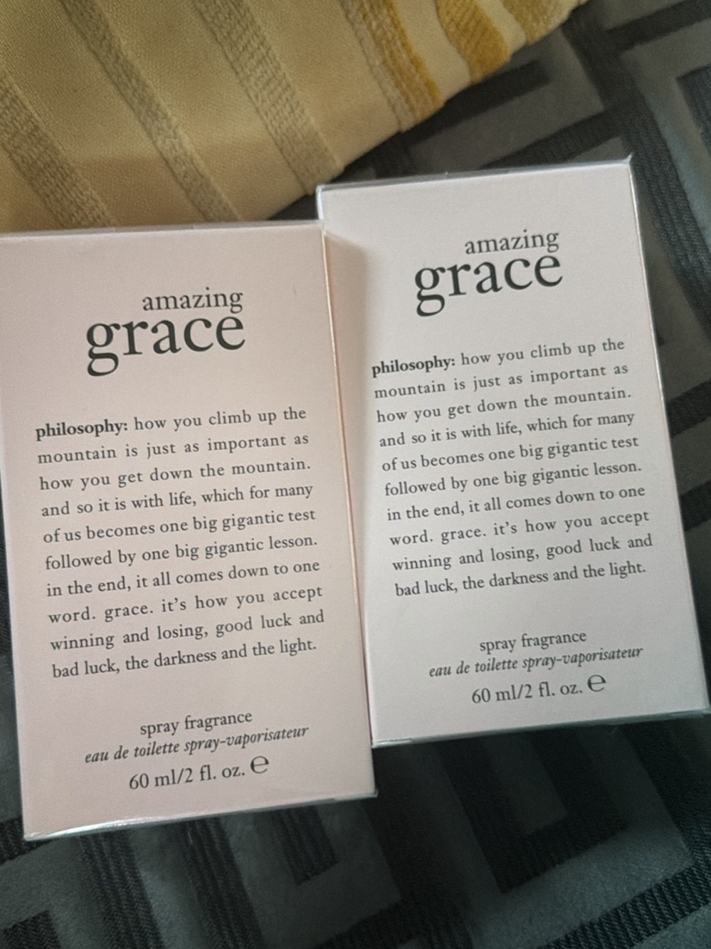 2 x Amazing Grace Eau de Toilette 60ml